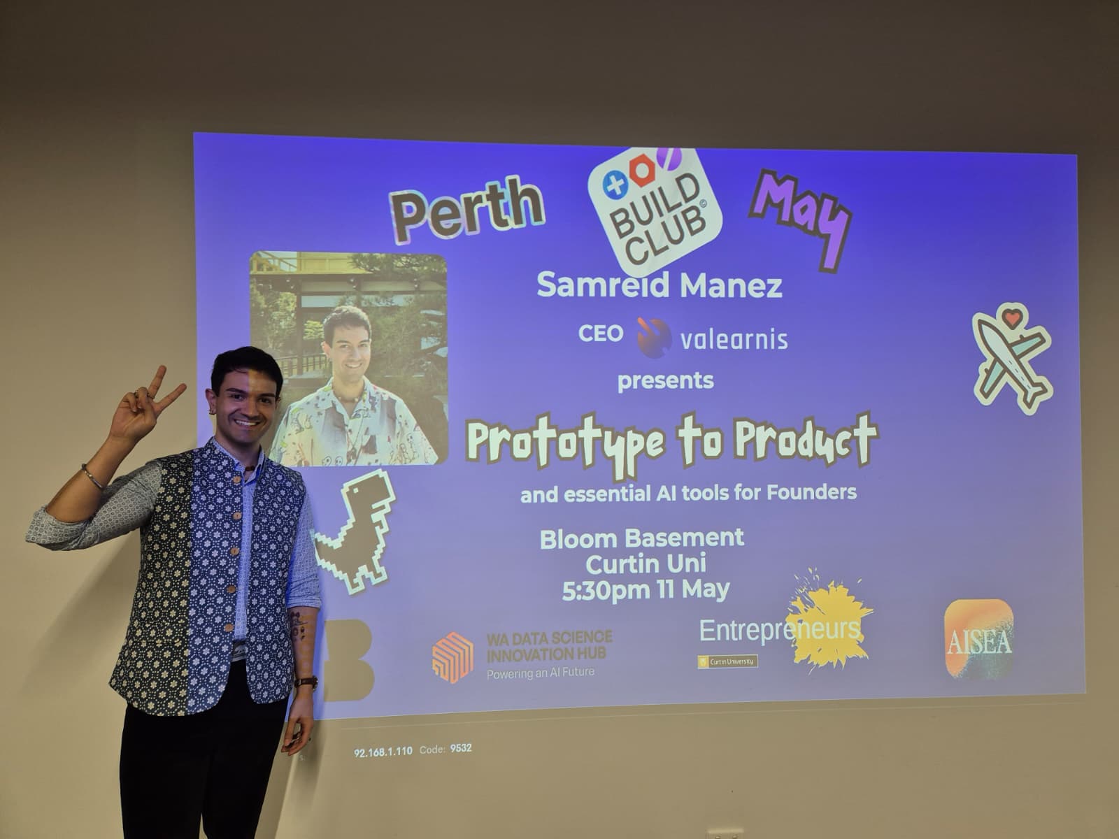 May 2026 Meetup - Samreid Manez